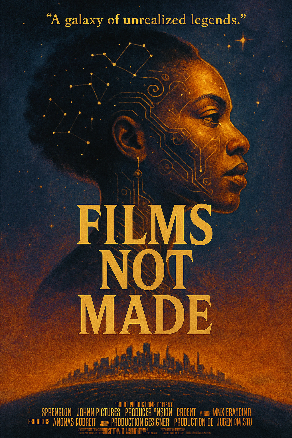 AI-generated movie poster