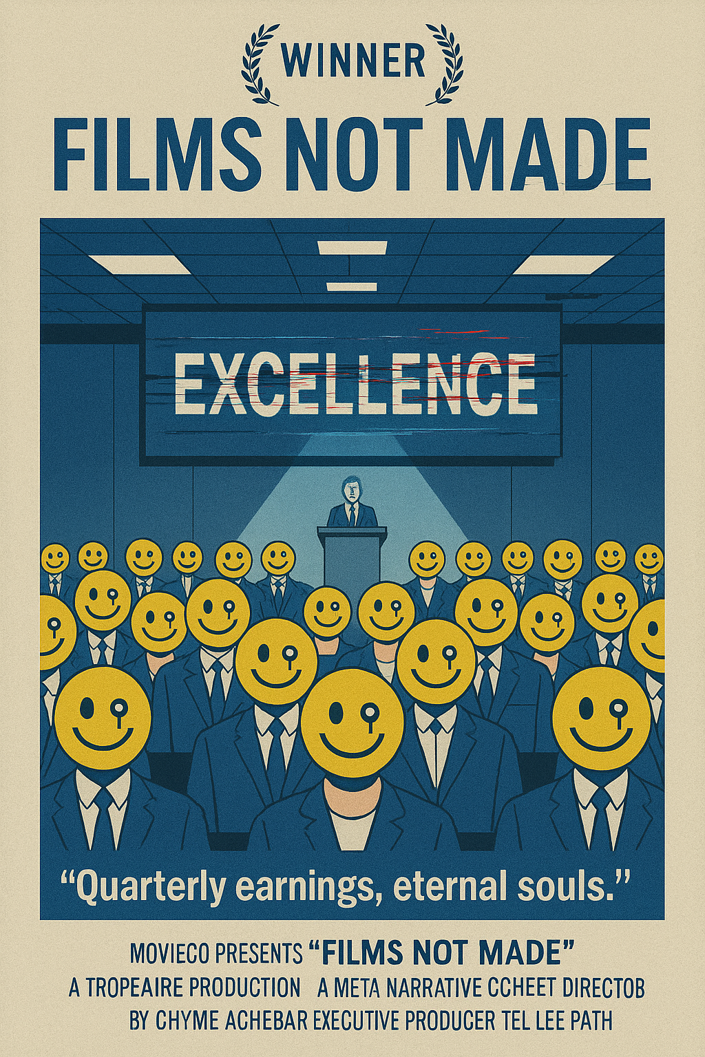 AI-generated movie poster