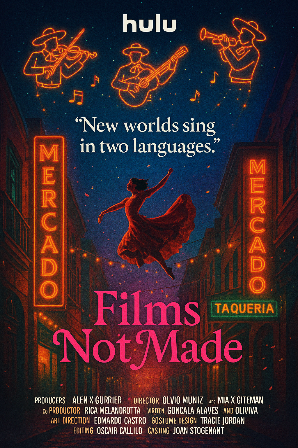 AI-generated movie poster